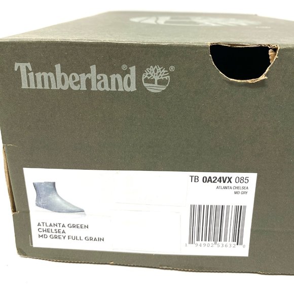 💖MEGA SALE💖Timberland Women's TB 0A24VX 085 ATLANTA GREEN CHELSEA Gray Boot - Picture 10 of 11